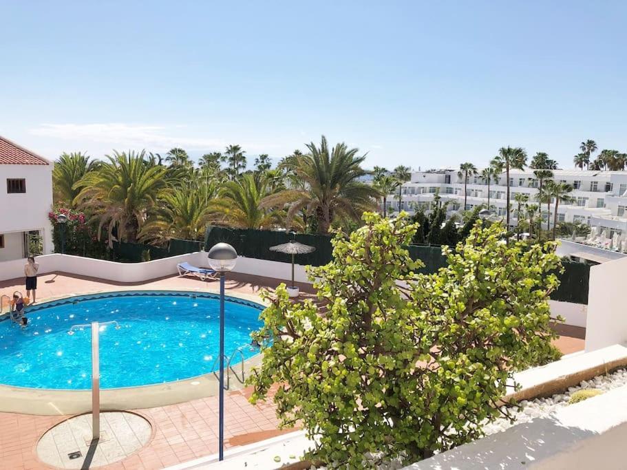 Apartamento Lucia Garden City Con Piscina Climatizada Playa Fanabe Exterior photo